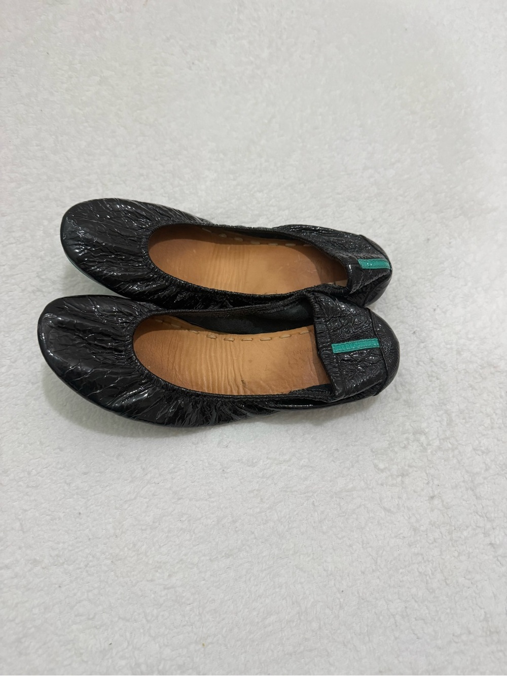 Tieks Obsidian Black Ballet Flats - Picture 4 of 6